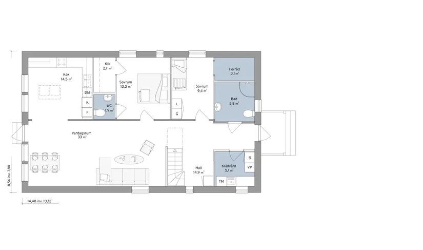 Villa, Sittesta 29, Nynäshamn Ösmo, Nynäshamn