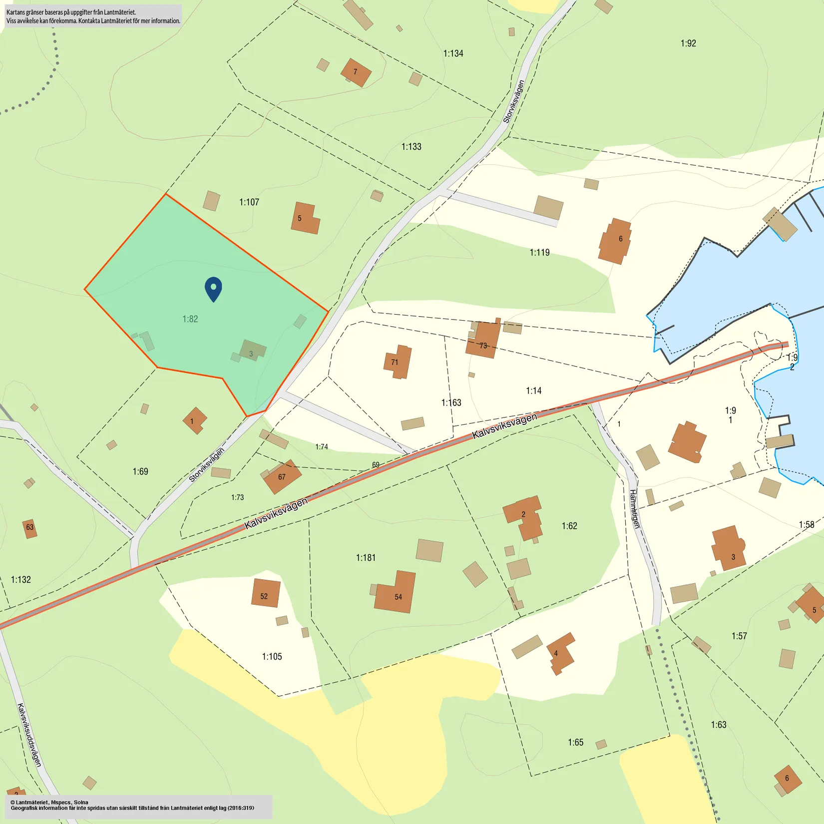 Fritidshus, Storviksvägen 3, Kalvsvik, Värmdö