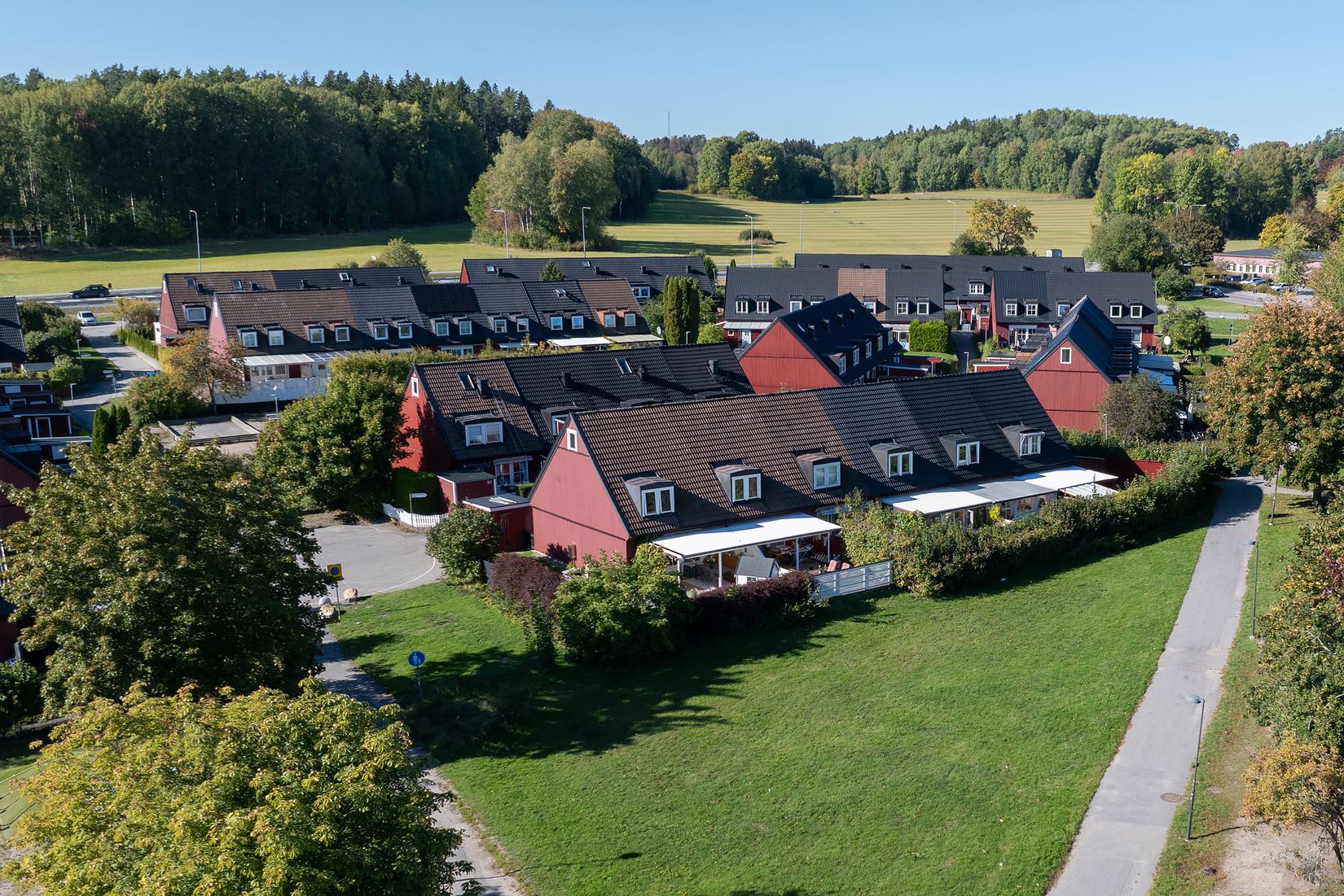 Radhus, Prästgårdsvägen 46, Tumba Gärde, Botkyrka