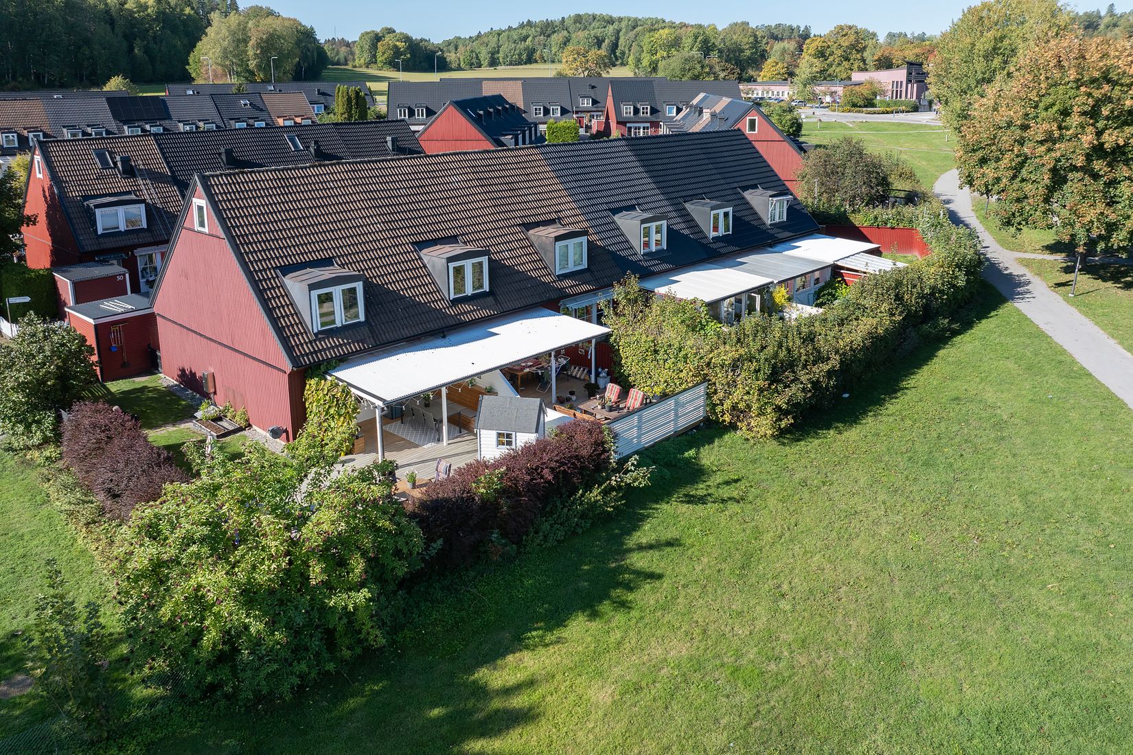 Radhus, Prästgårdsvägen 46, Tumba Gärde, Botkyrka