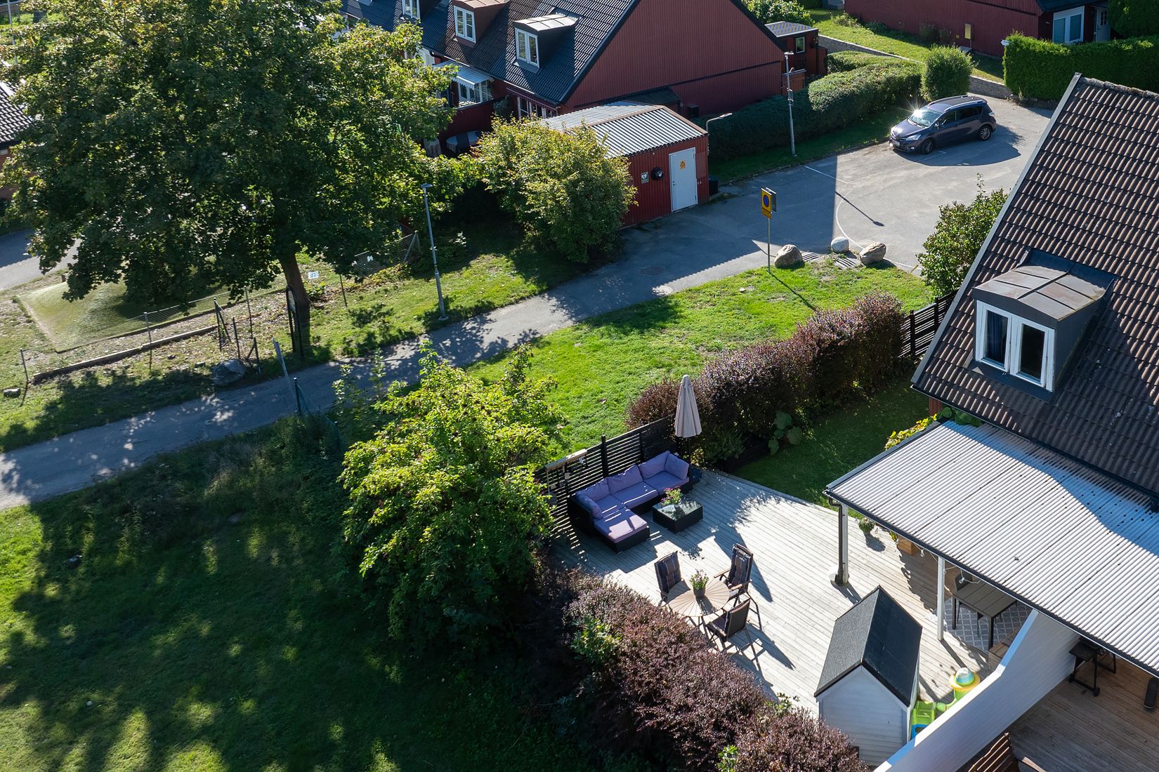 Radhus, Prästgårdsvägen 46, Tumba Gärde, Botkyrka