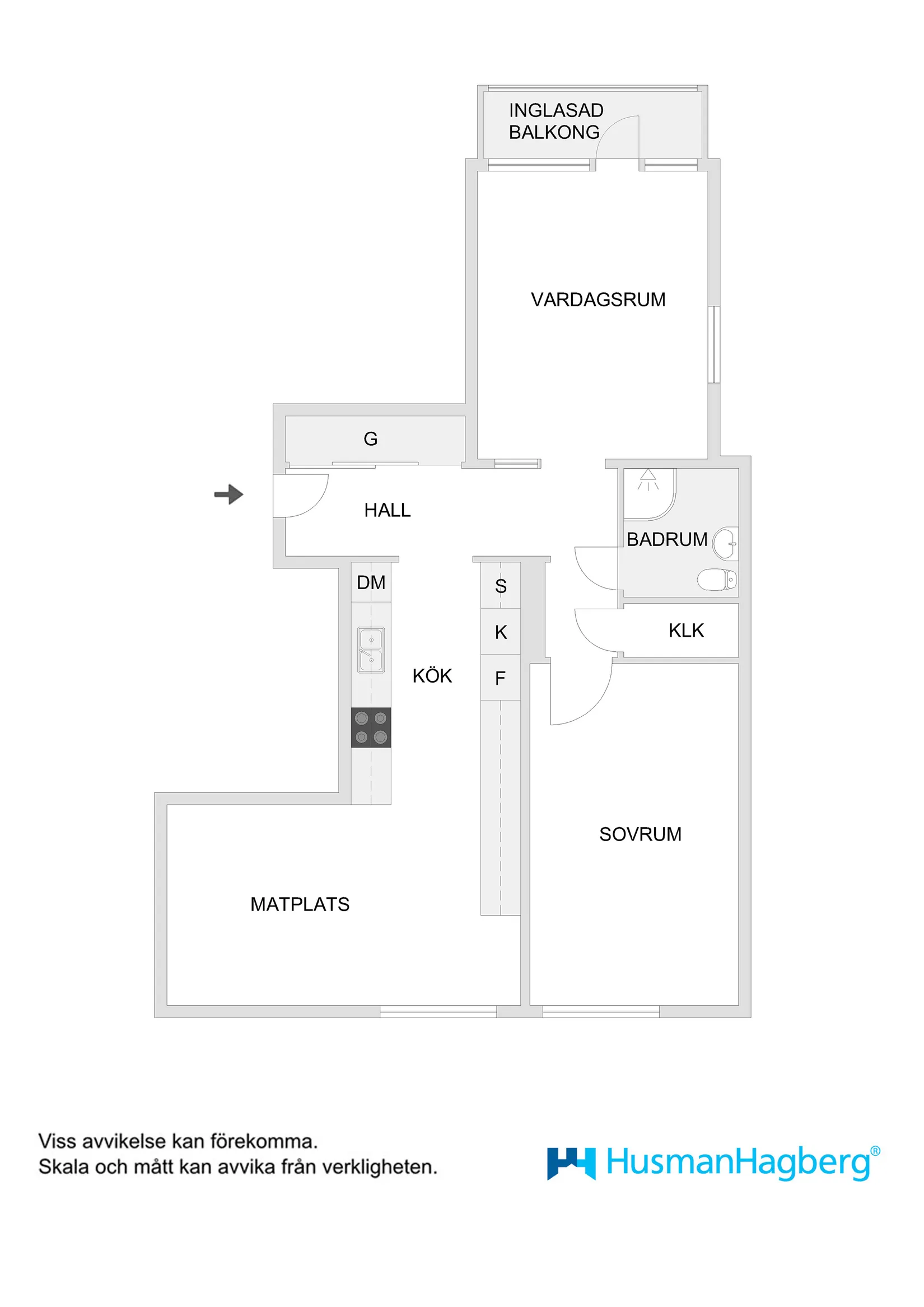 Bostadsrätt, Mariehemsvägen 29H, Mariehem, Umeå