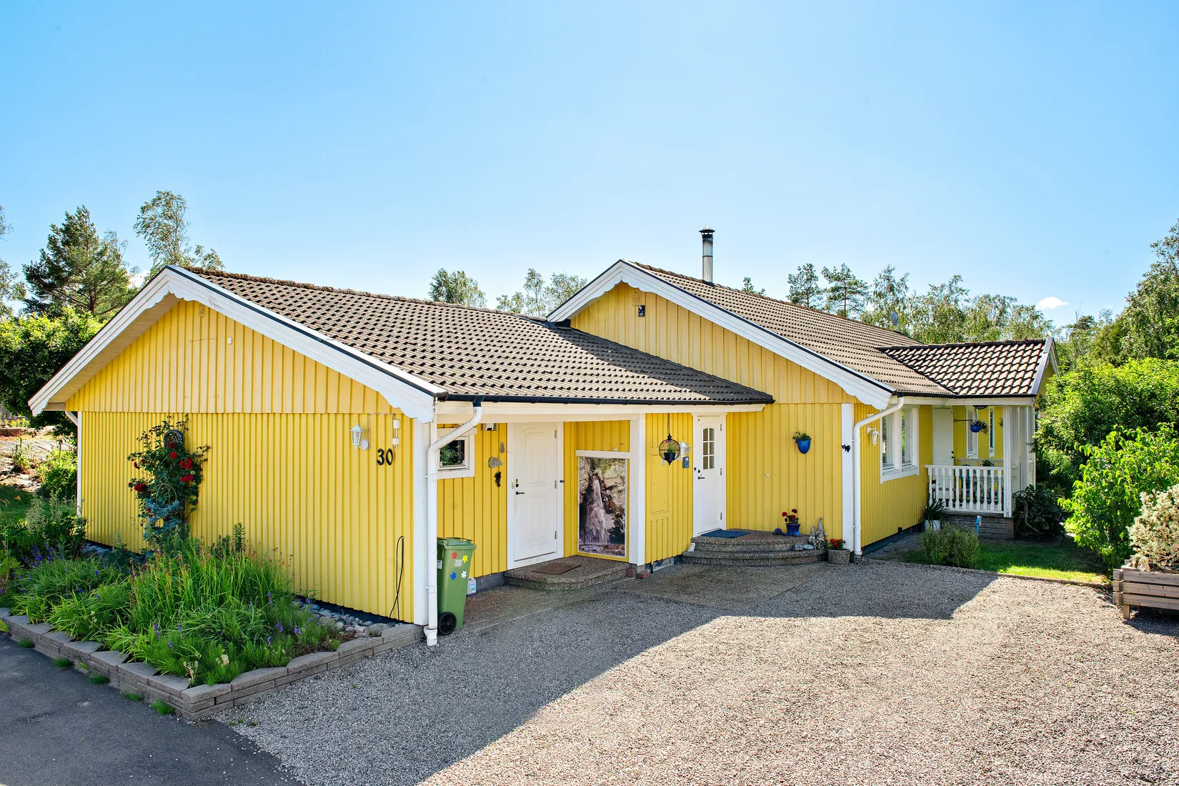 Villa, Nancys promenad 30, Åsa tätort, Kungsbacka