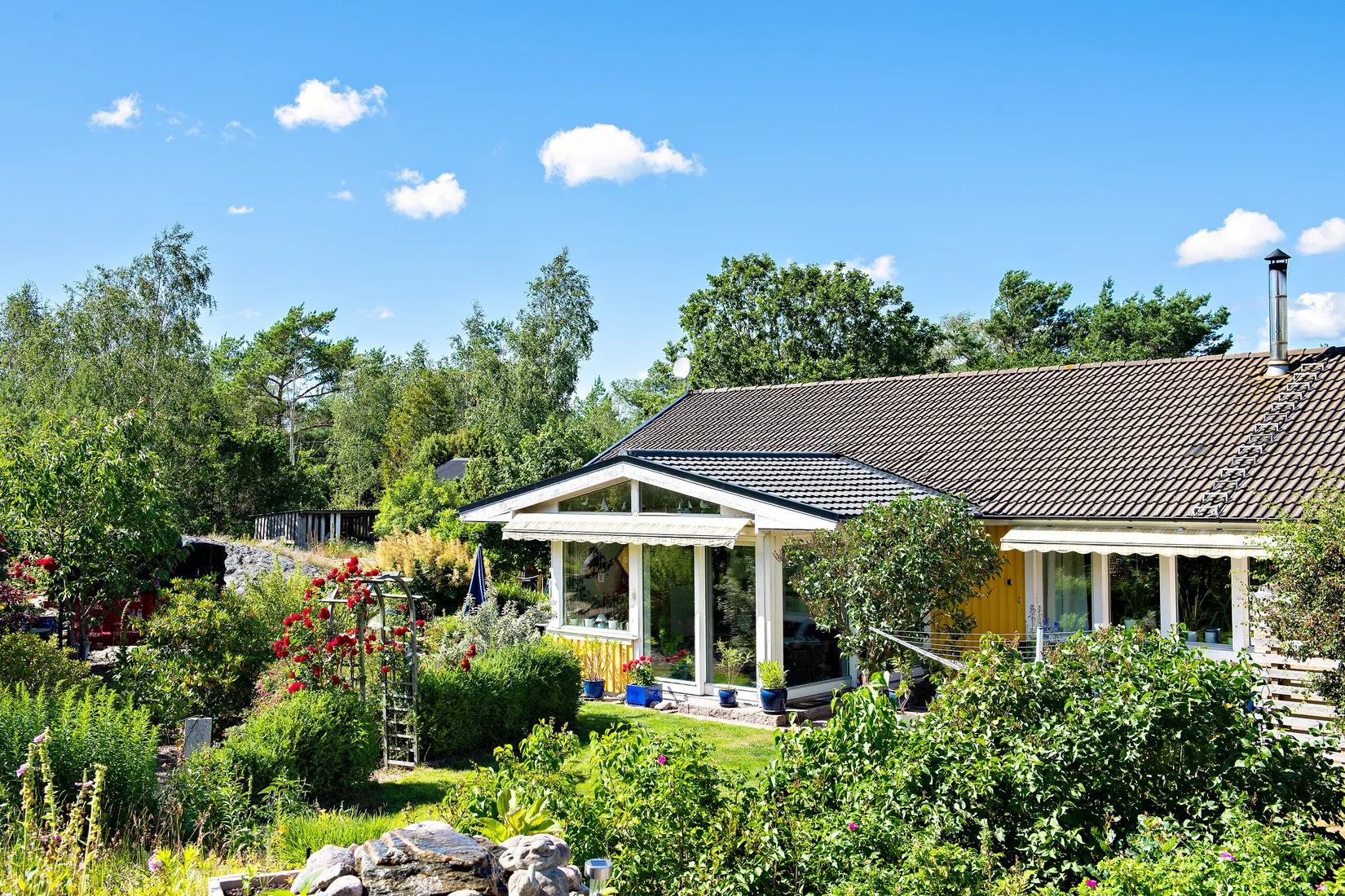 Villa, Nancys promenad 30, Åsa tätort, Kungsbacka