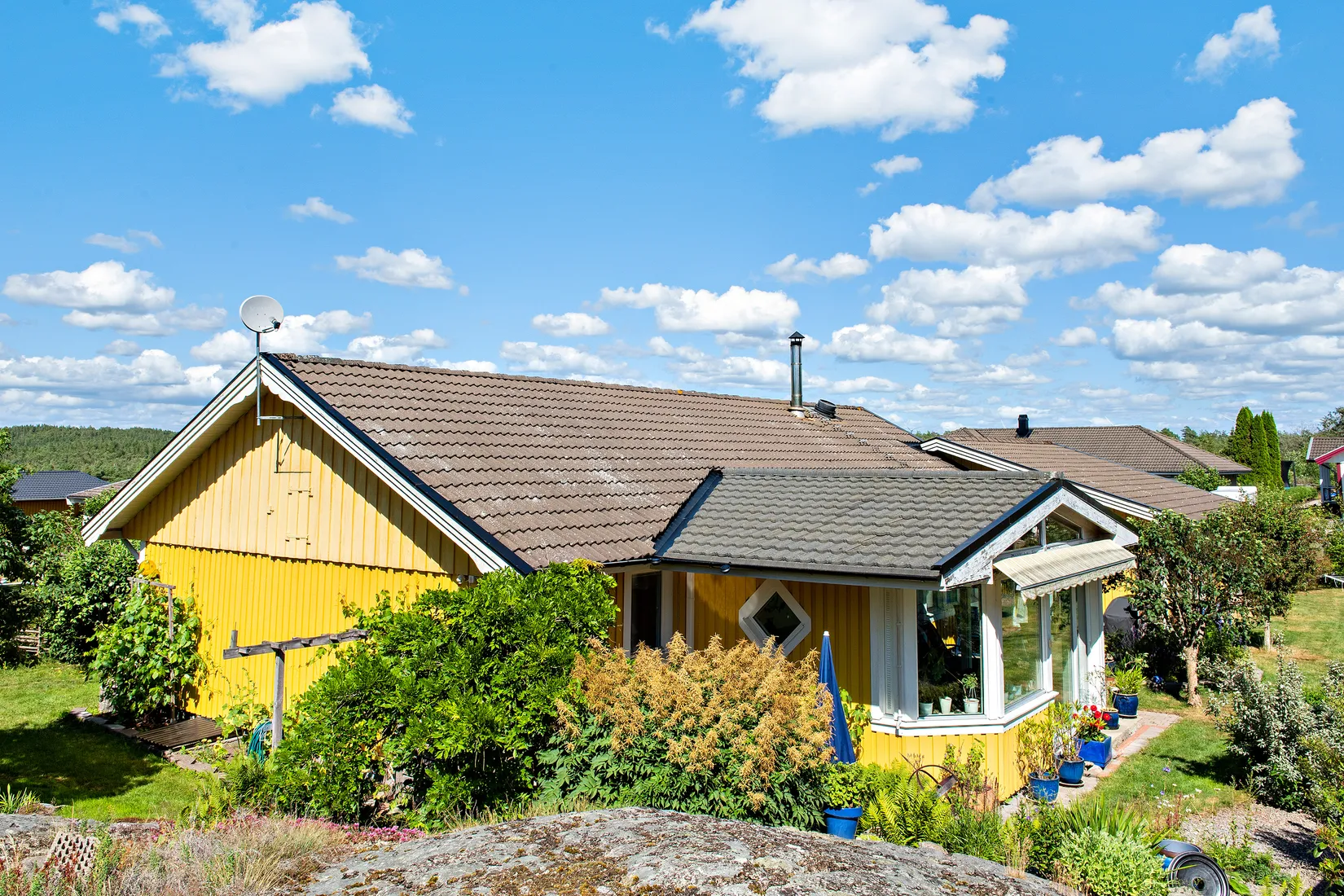 Villa, Nancys promenad 30, Åsa tätort, Kungsbacka
