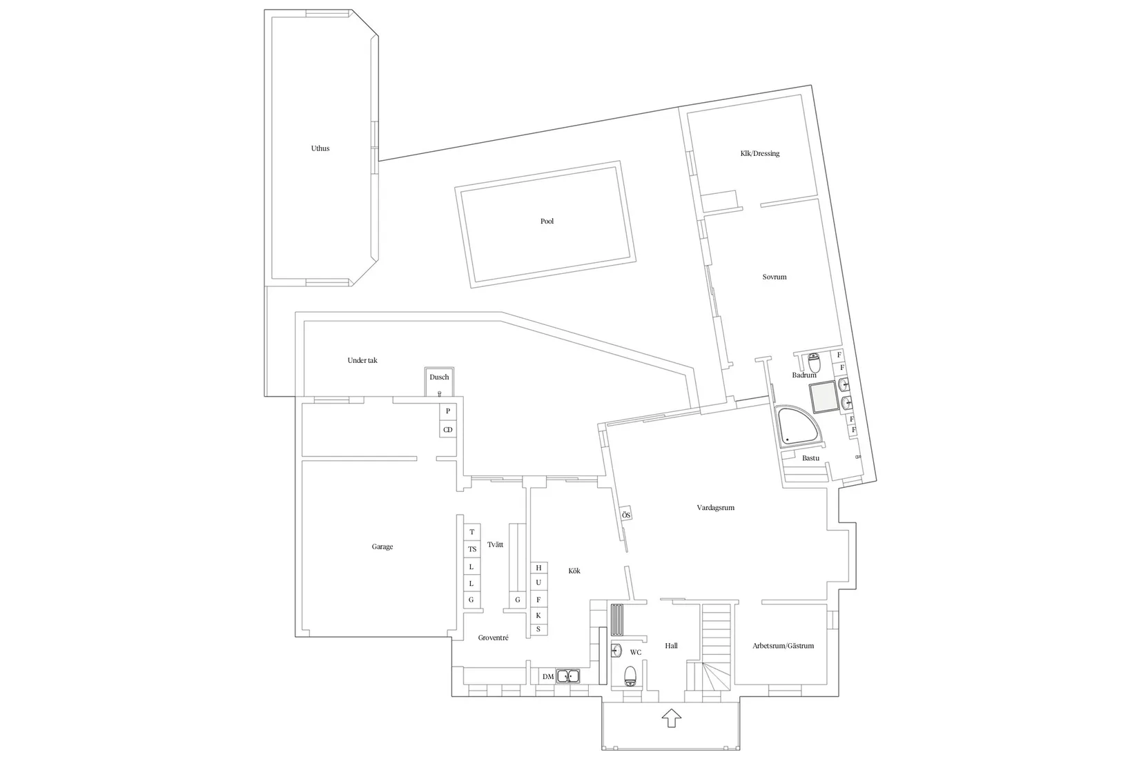 Villa, Bygärdesvägen 27, Hyllieby, Malmö