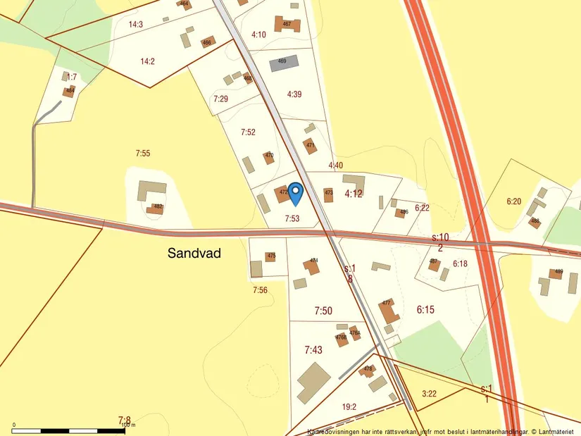 Villa, Sandvad 472, Sandvad, Laholm
