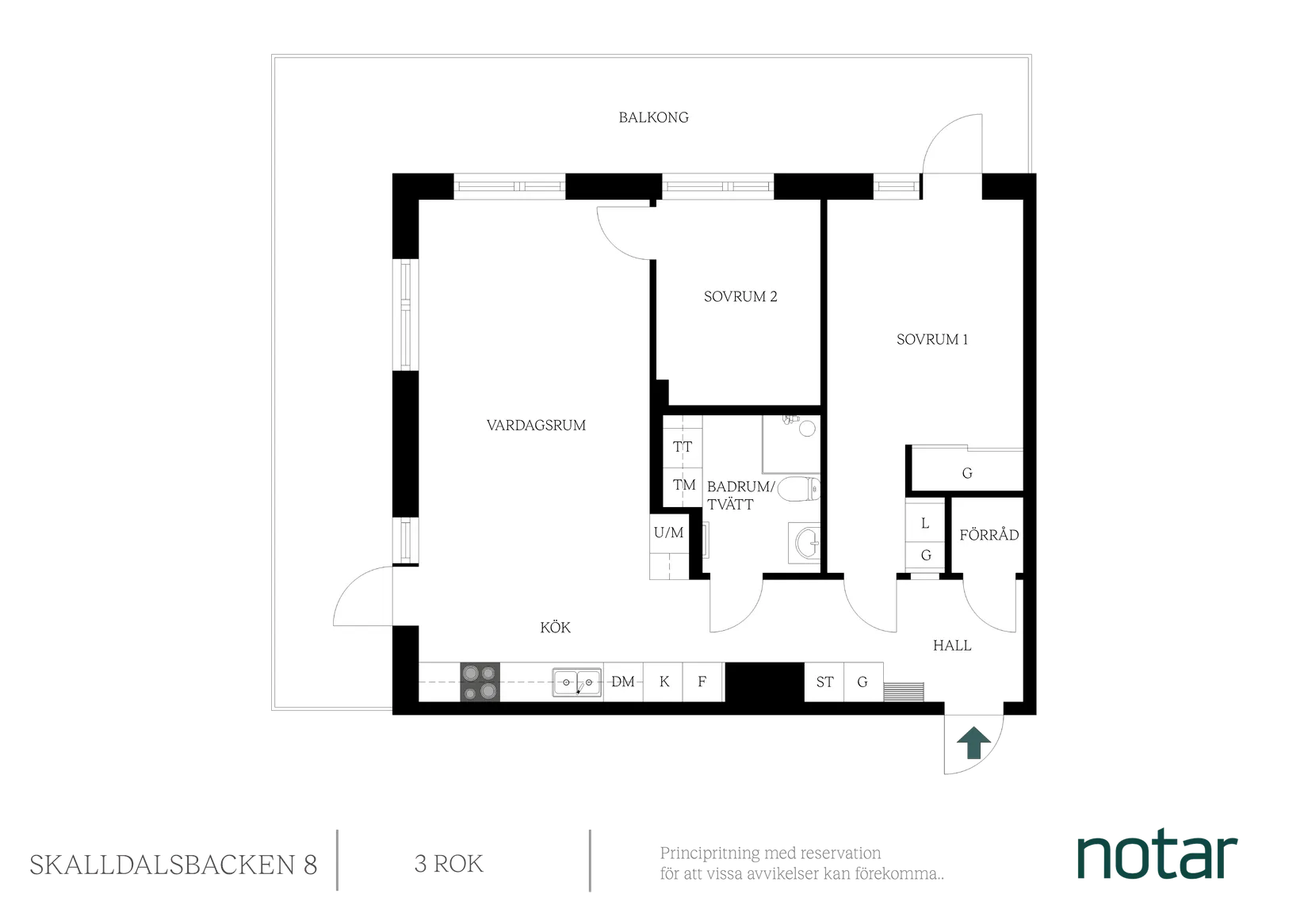 Bostadsrätt, Skalldalsbacken 8, Hovås, Göteborg