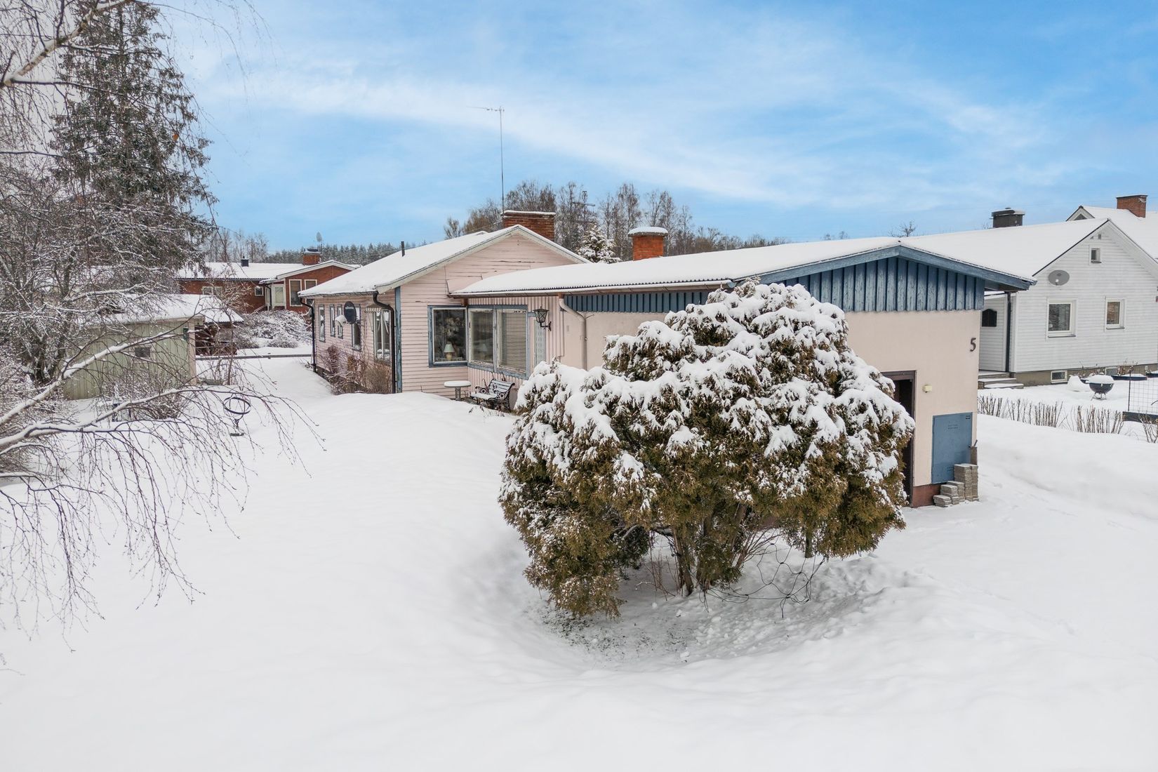 Villa, Bävergatan 5, Övre Tjärna / Tallmon, Borlänge