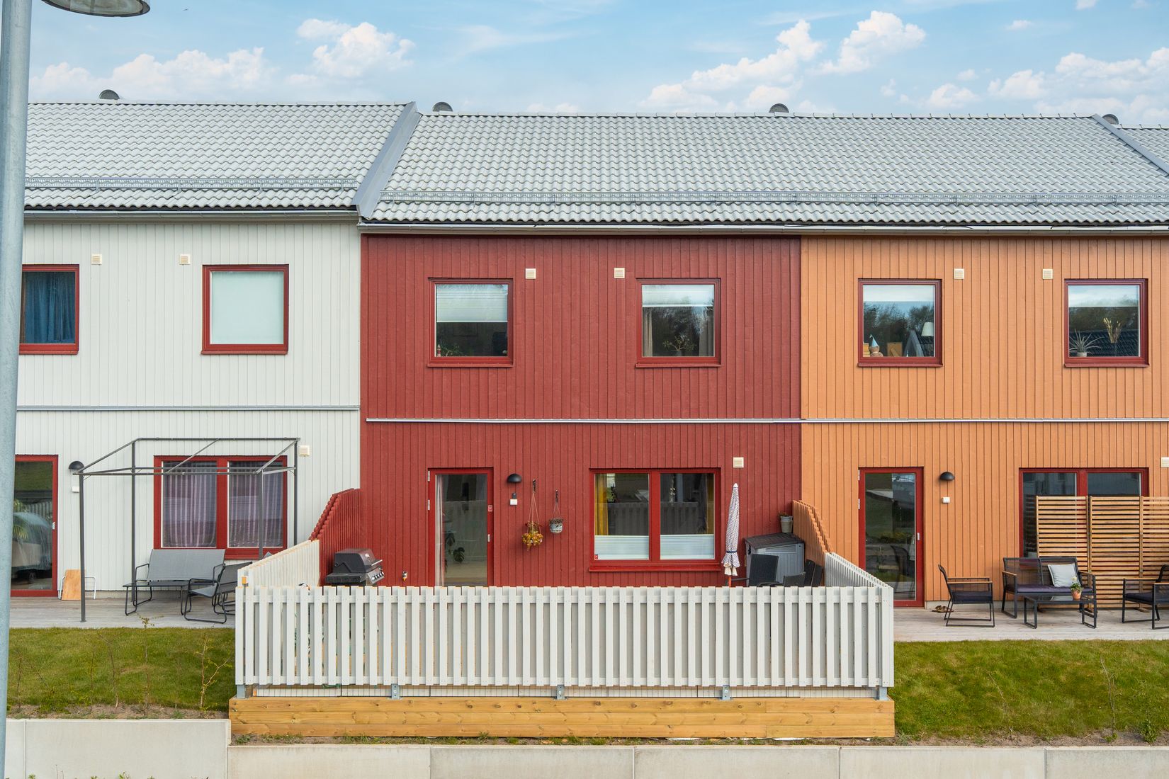 Radhus, Posses väg 5, Malmbryggshagen, Nyköping