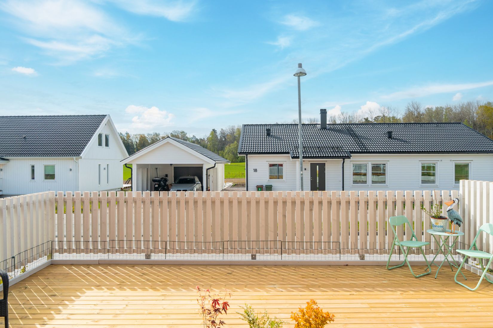 Radhus, Posses väg 5, Malmbryggshagen, Nyköping