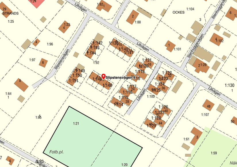 Villa, Radhus, Slipstensvägen 9, Burgsvik samhälle, Gotland