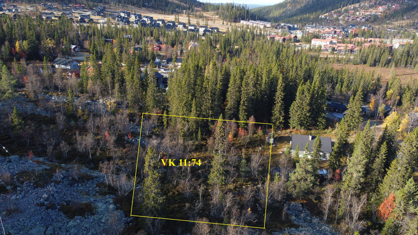 Tomt, Vemdalsskalet Karl XI:s väg 154B, Vemdalsskalet, Härjedalen