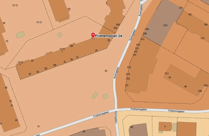 Bostadsrätt, Fridhemsplan 2A, Centralt, Mora