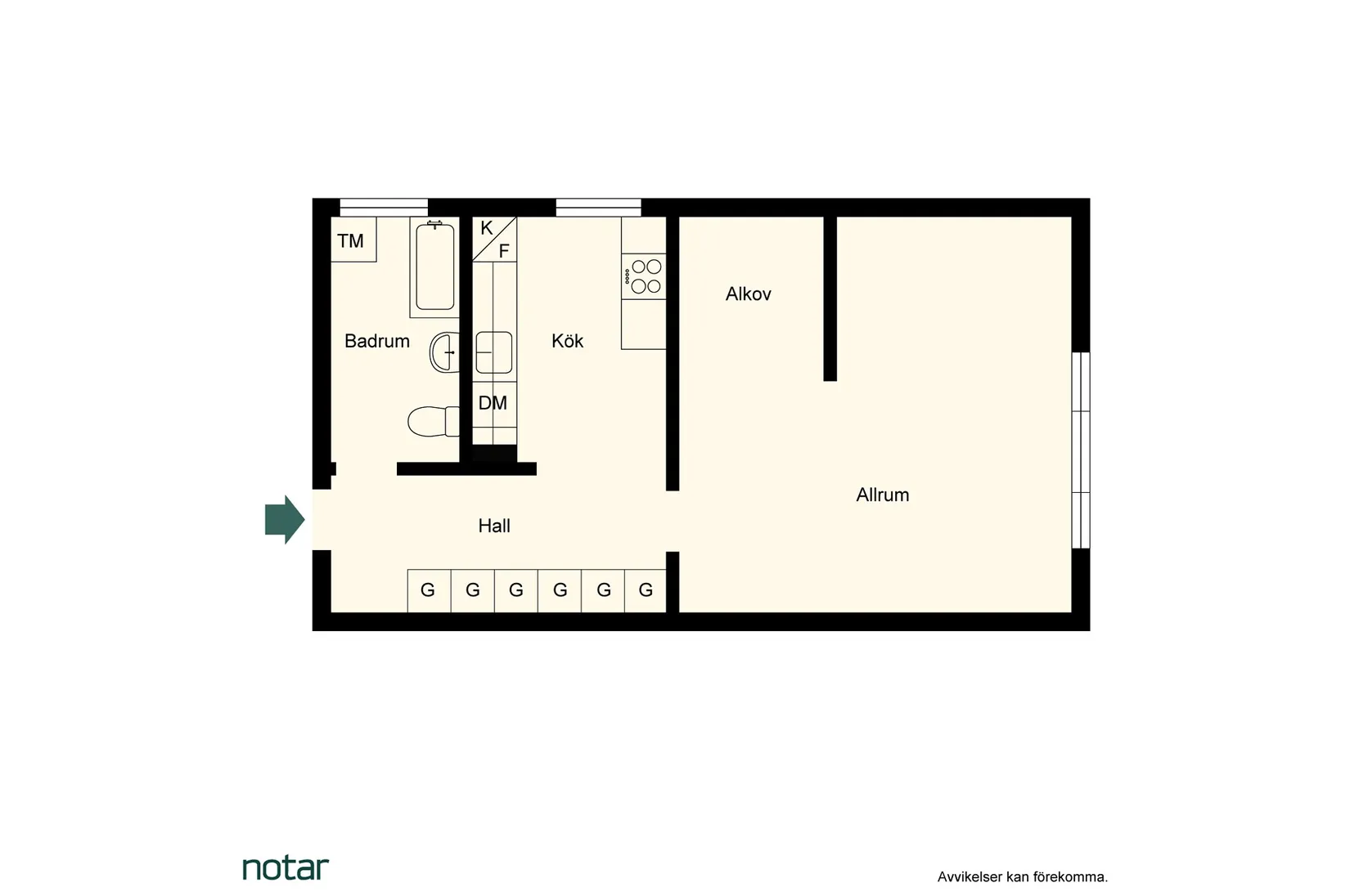 Bostadsrätt, Grönviksvägen 14B, Nynäshamn