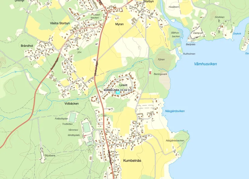 Tomt, Linkittringen 11, Våmhus, Mora