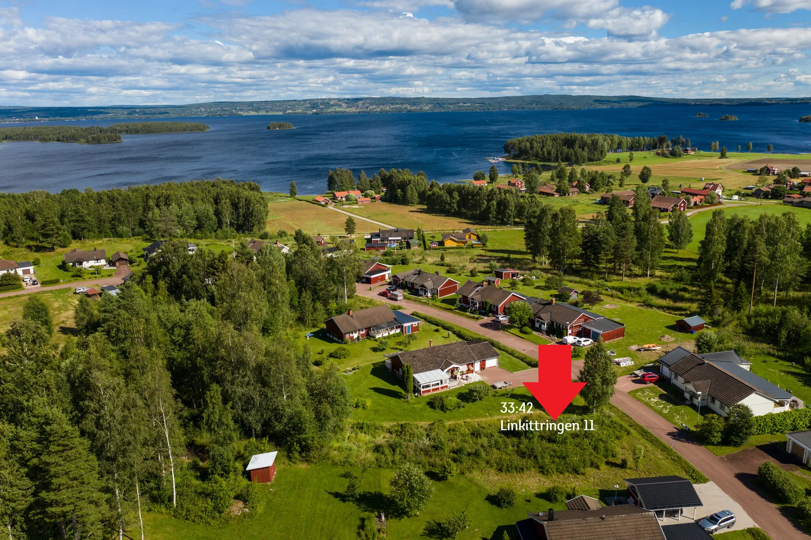 Tomt, Linkittringen 11, Våmhus, Mora