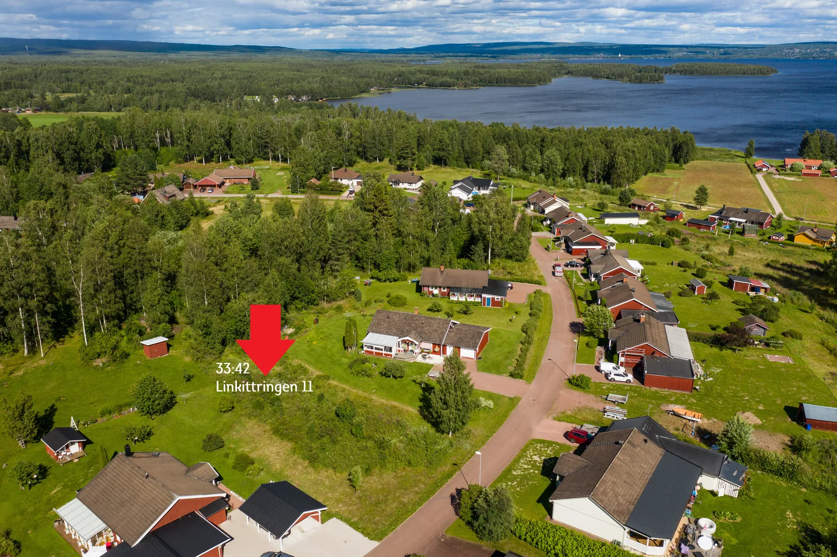 Tomt, Linkittringen 11, Våmhus, Mora