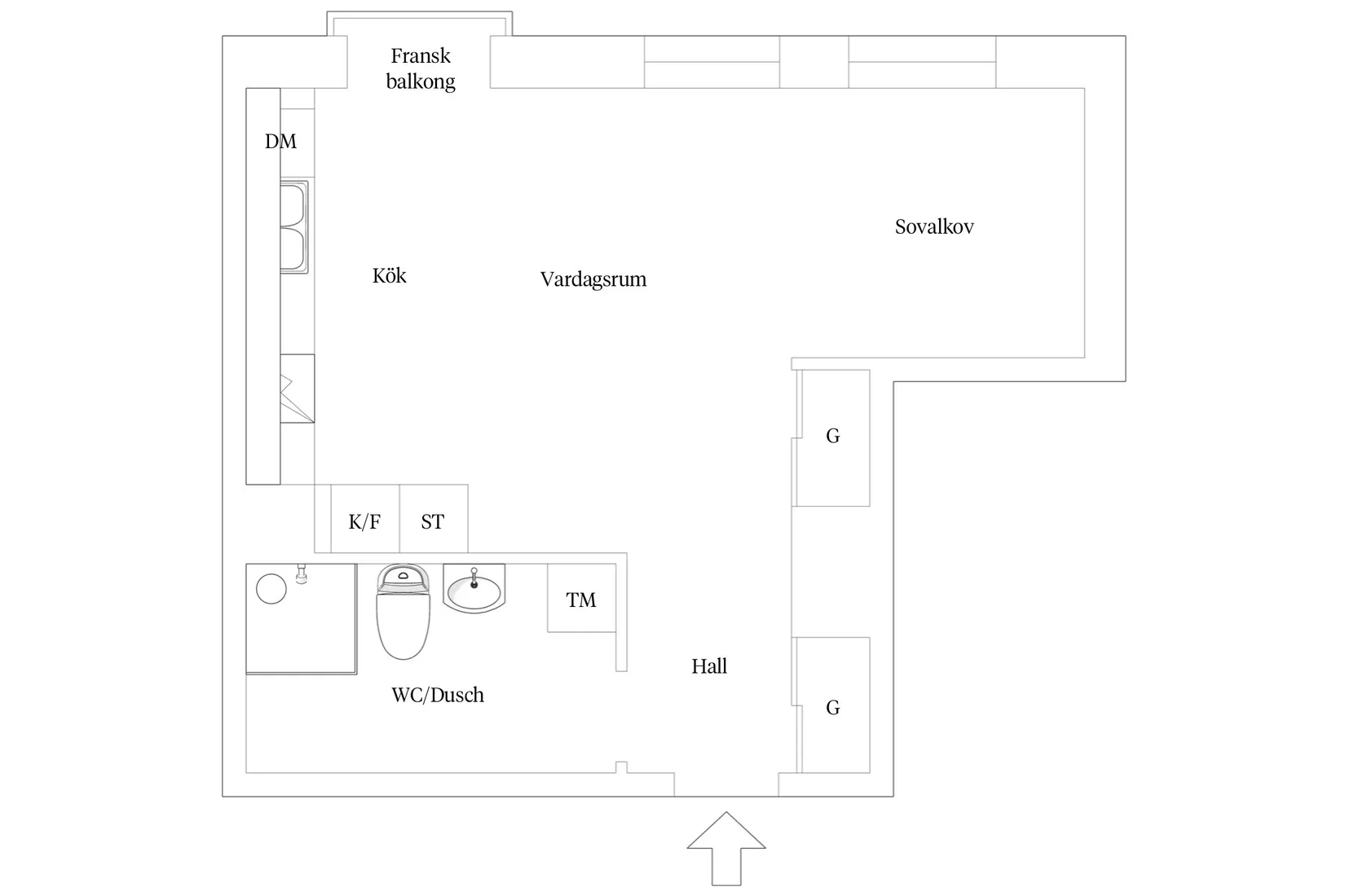 Bostadsrätt, Glasbrukskajen 2A, Limhamns Sjöstad, Malmö