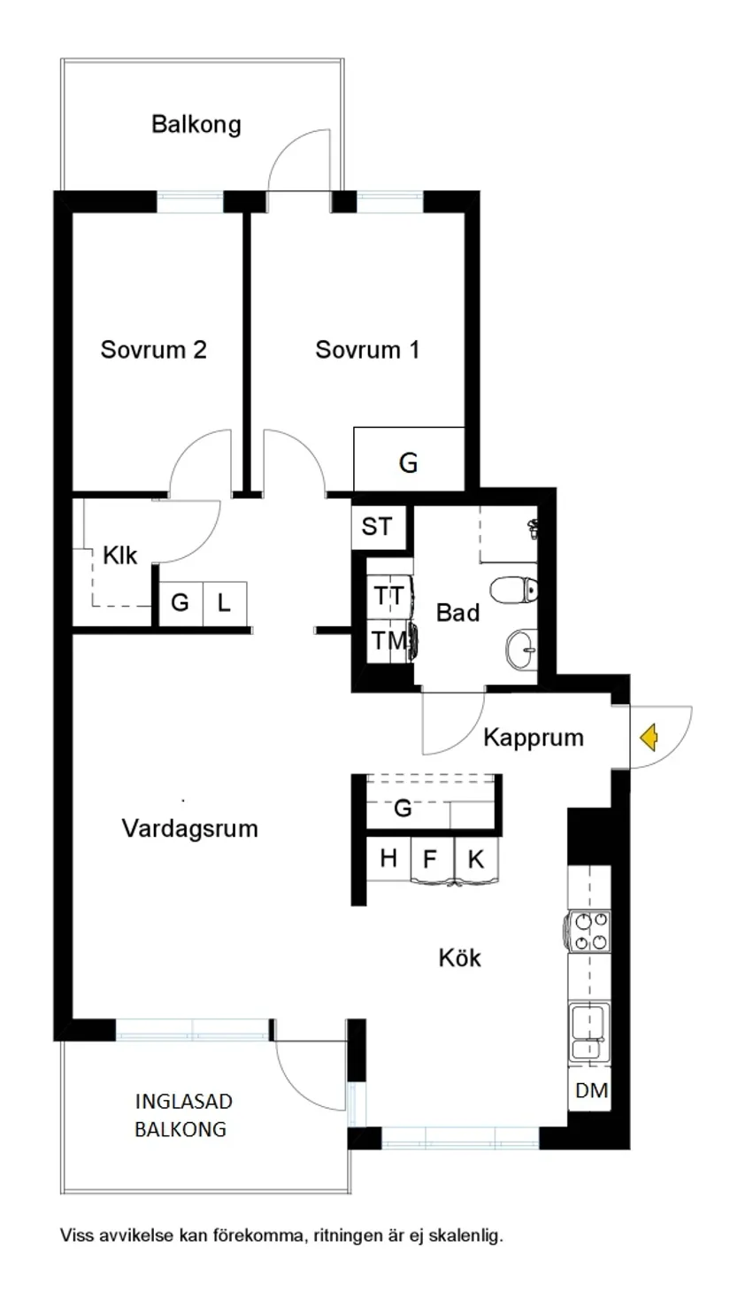 Bostadsrätt, Huvudstagatan 33, vån 5, Huvudsta, Solna