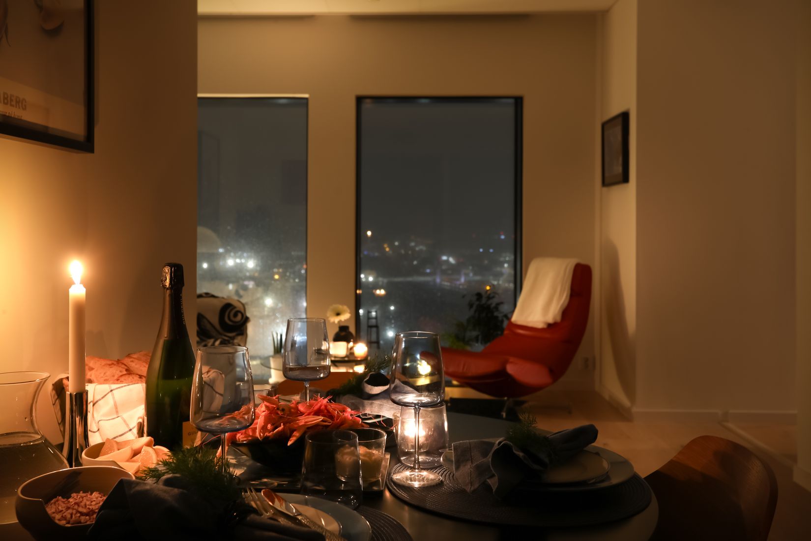 Bostadsrätt, Lodjursstråket 1 (Karlatornet vån 37), Lindholmen, Göteborg