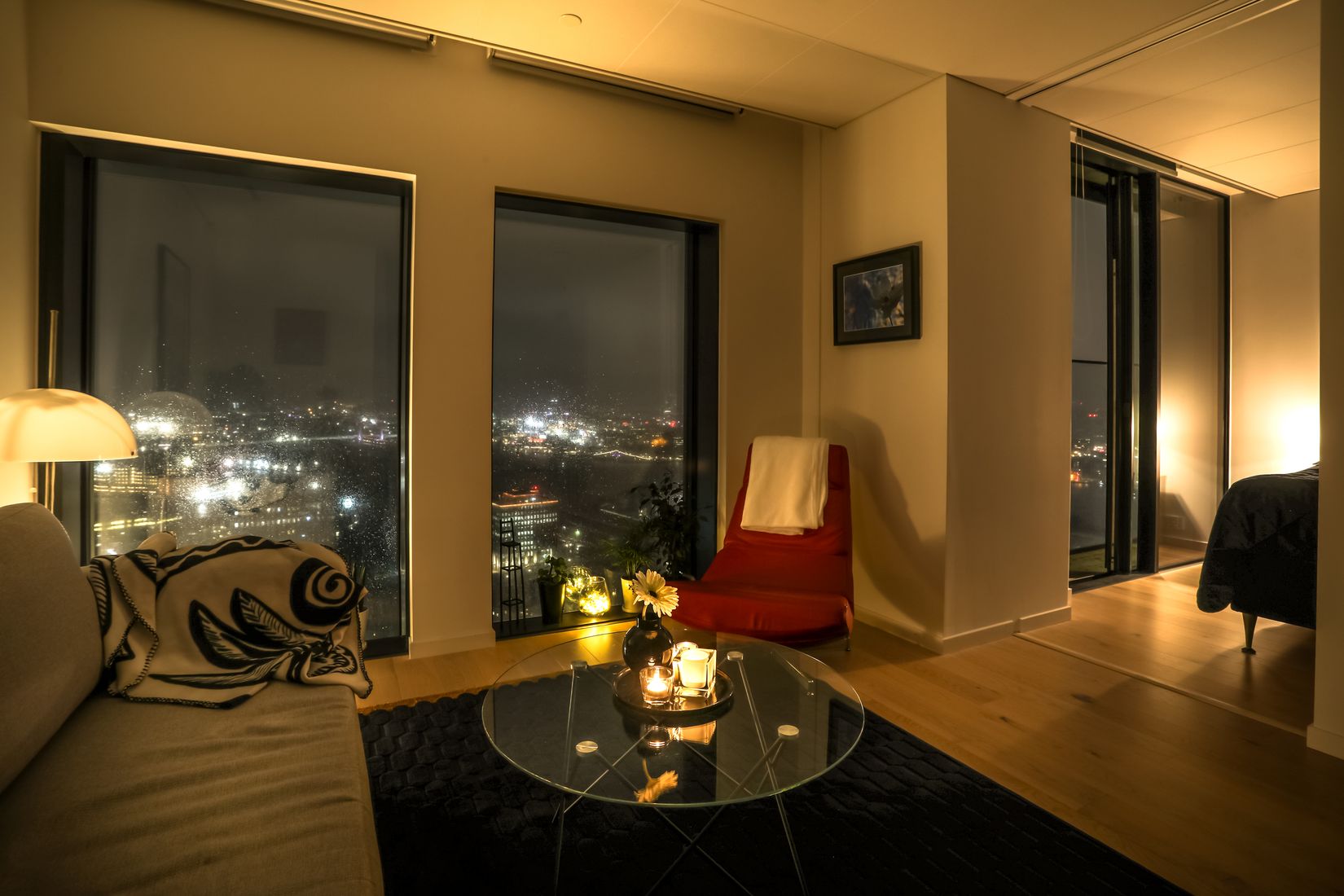 Bostadsrätt, Lodjursstråket 1 (Karlatornet vån 37), Lindholmen, Göteborg