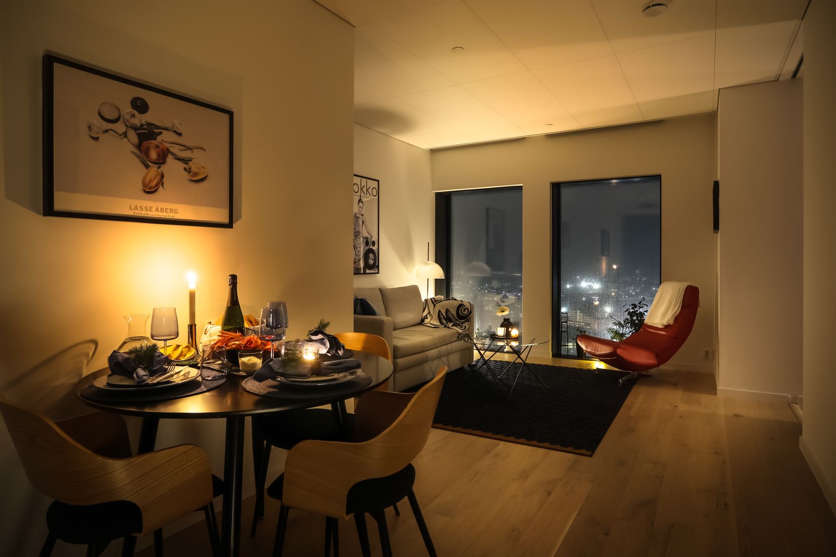 Bostadsrätt, Lodjursstråket 1 (Karlatornet vån 37), Lindholmen, Göteborg