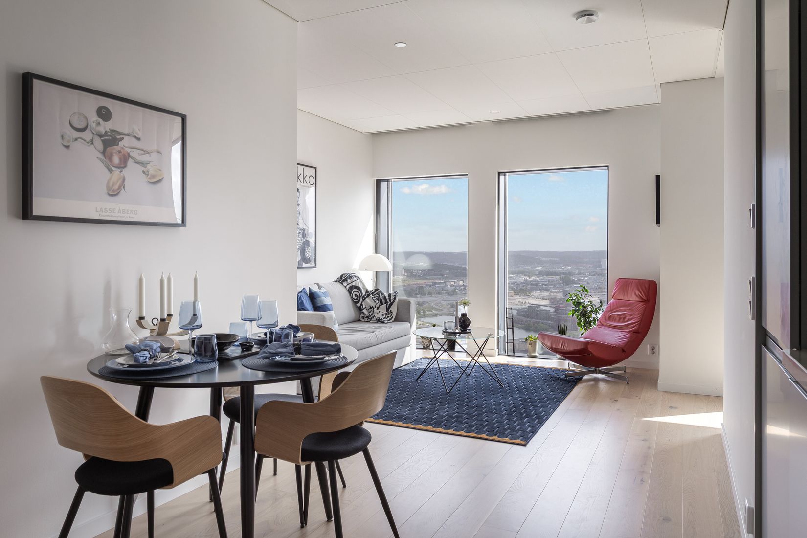 Bostadsrätt, Lodjursstråket 1 (Karlatornet vån 37), Lindholmen, Göteborg