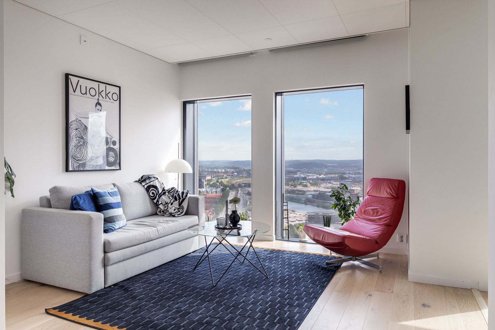 Bostadsrätt, Lodjursstråket 1 (Karlatornet vån 37), Lindholmen, Göteborg