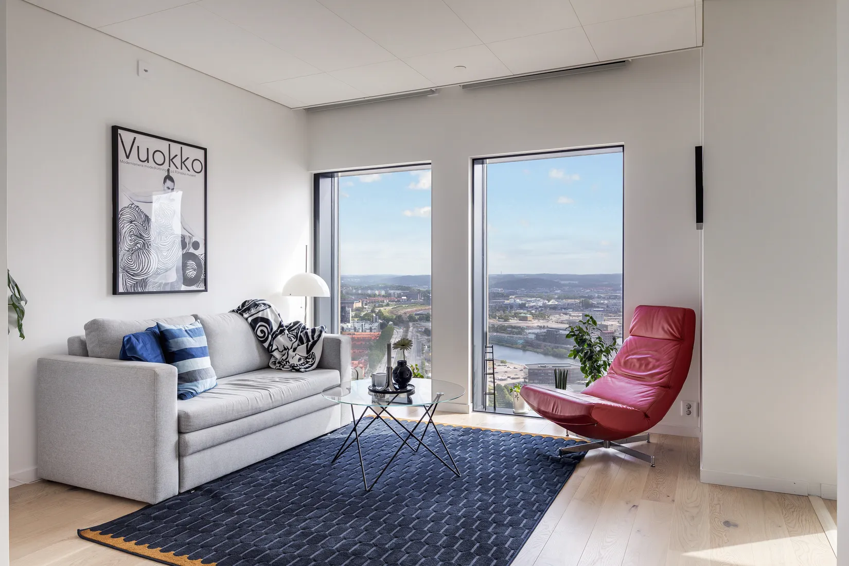 Bostadsrätt, Lodjursstråket 1 (Karlatornet vån 37), Lindholmen, Göteborg