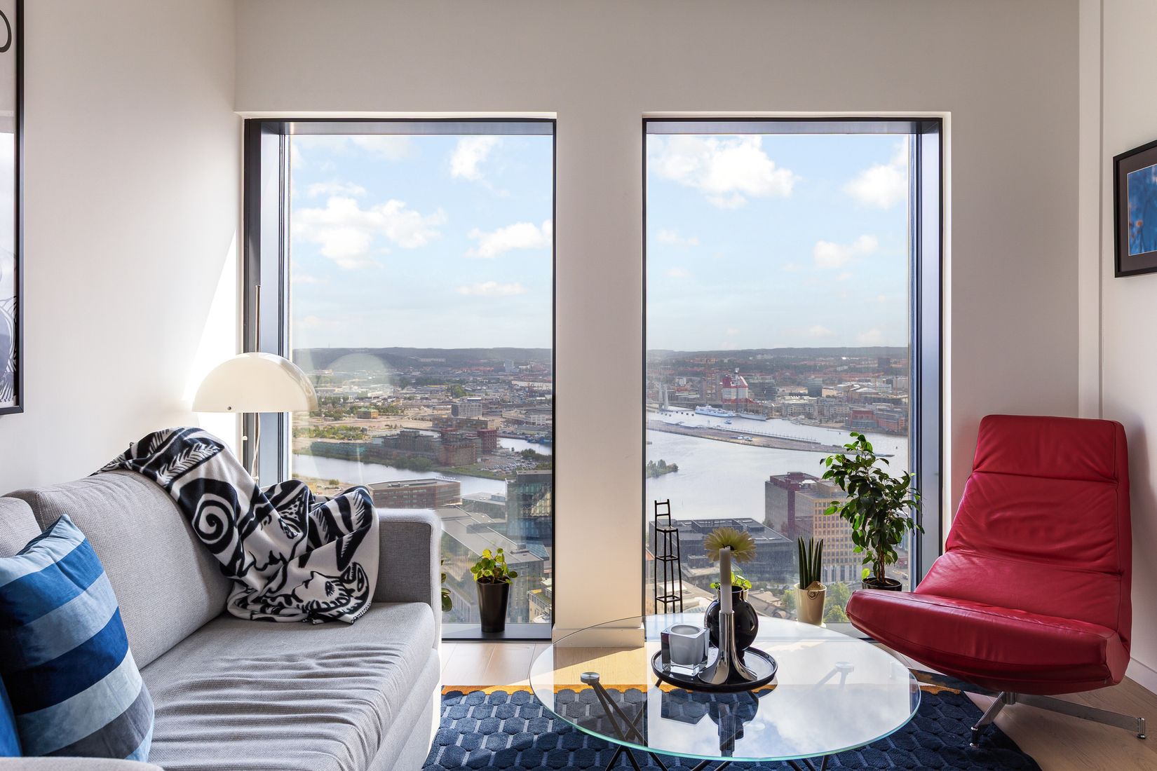 Bostadsrätt, Lodjursstråket 1 (Karlatornet vån 37), Lindholmen, Göteborg