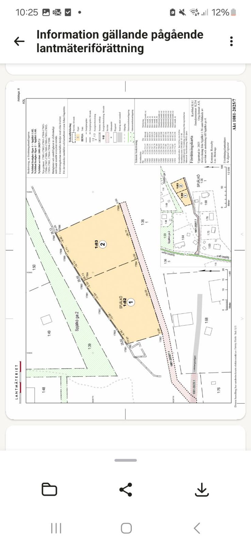 Tomt, Lotsbergsstigen, Saxemara , Ronneby