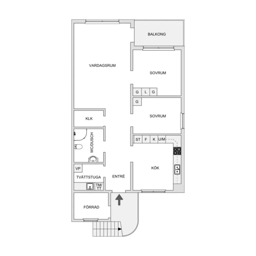 Bostadsrätt, Krassevägen 6D, Ljungsbro, Linköping