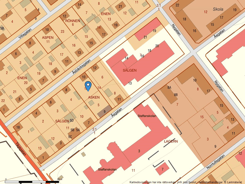 Villa, Åsbäcksgatan 10, Söderhamn - centrum, Söderhamn