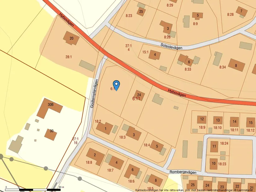 Tomt, Hybovägen 22, Ljusdal, Kläppa, Ljusdal