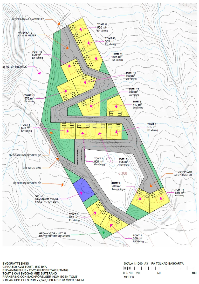 Tomt, Detaljplan för Lofsdalen 5:98, Lofsdalen, Härjedalen