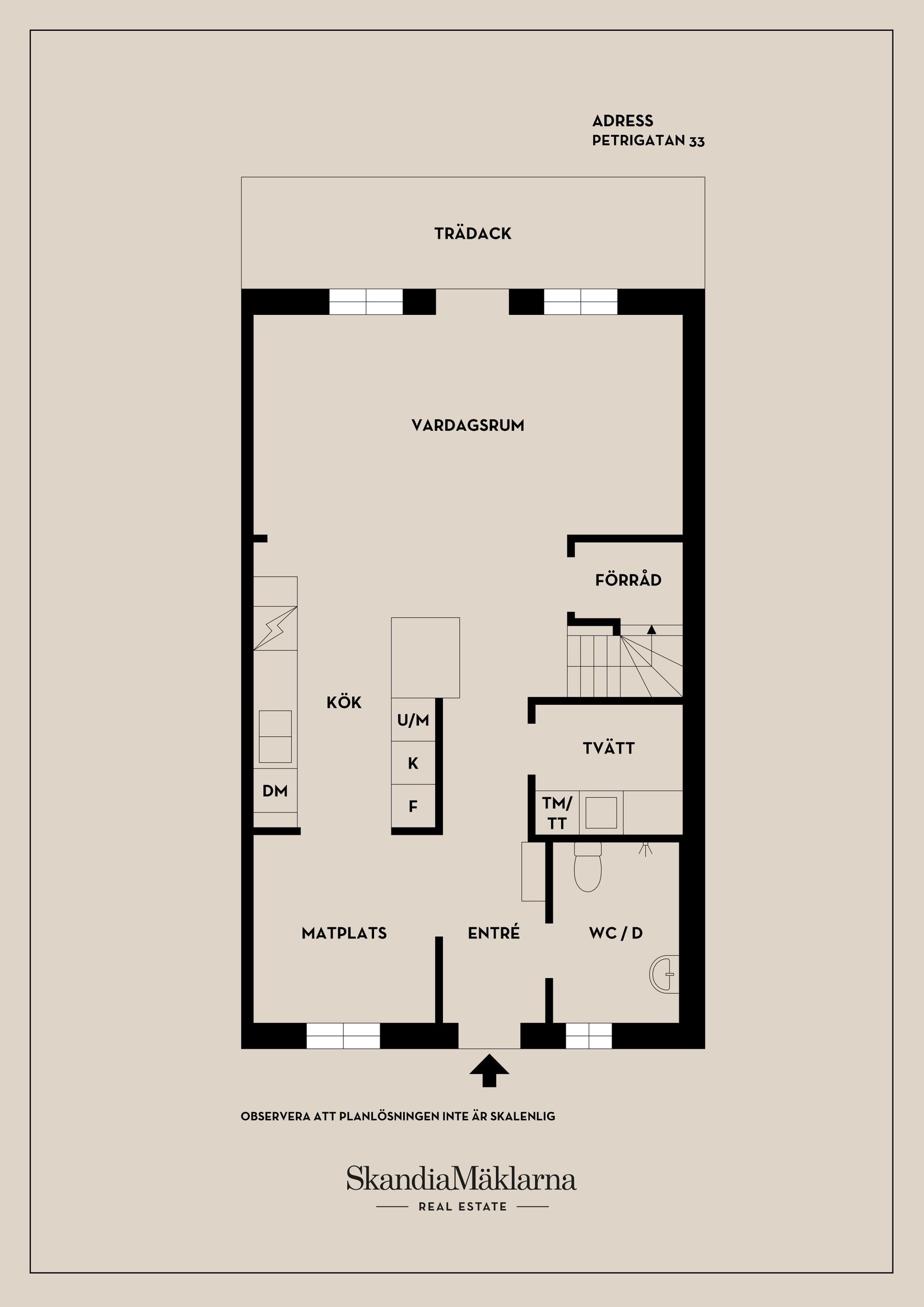 Radhus, Petrigatan 33, Ormesta, Örebro