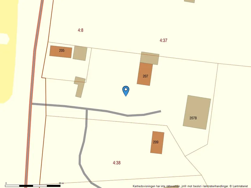 Gård/Skog, Gryttjom 207, Lantligt söder om Tierp, Tierp