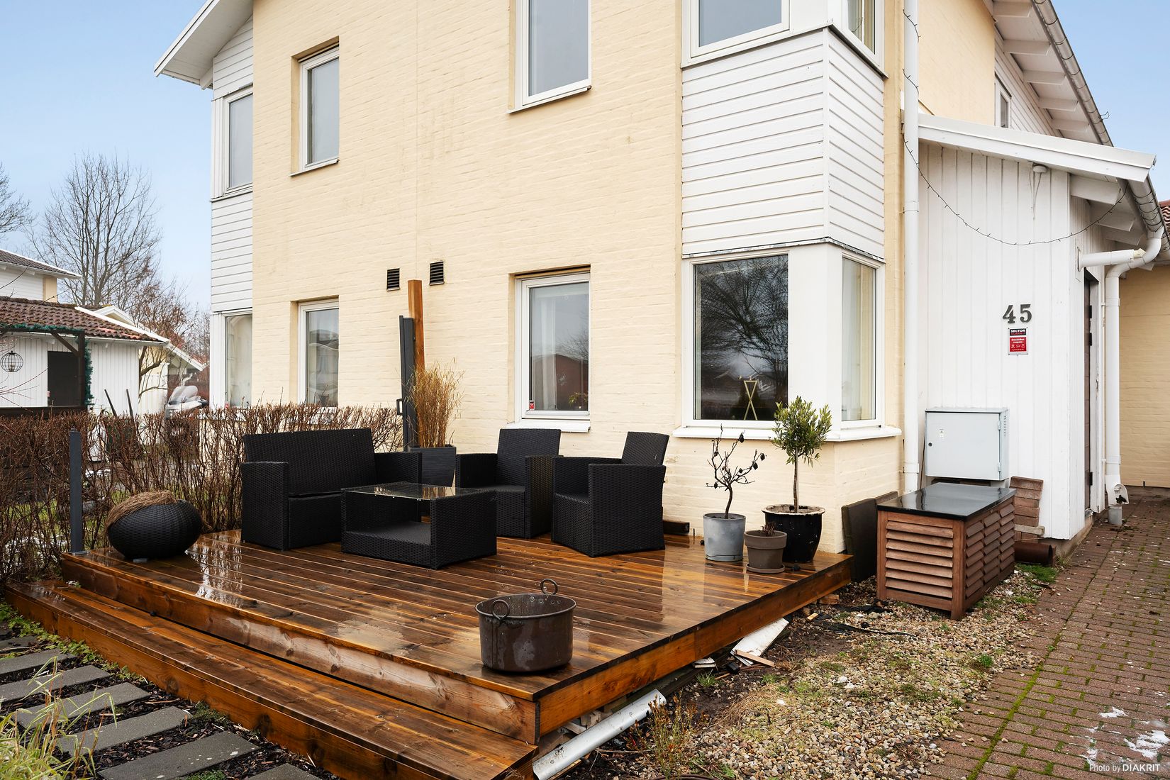 Radhus, Fyrhögagatan 45, Bårslöv, Helsingborg