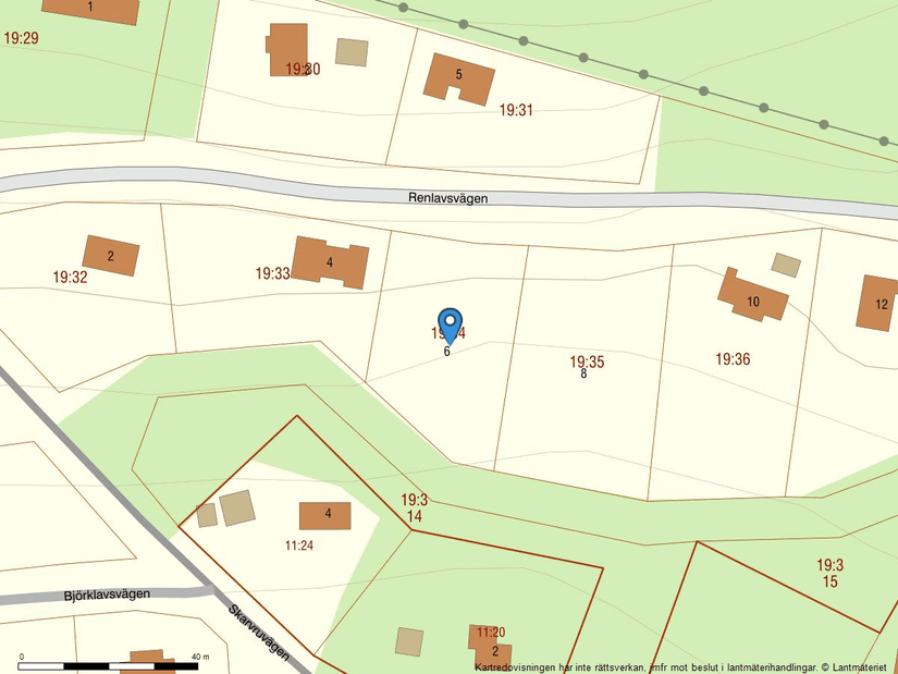 Tomt, Renlavsvägen 6, Härjedalen