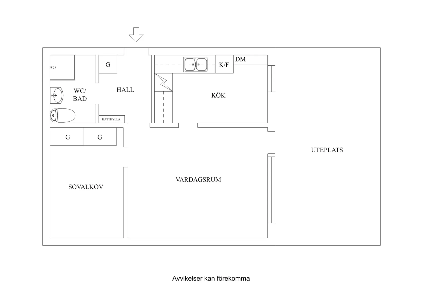 Bostadsrätt, Heimdalsgatan 30, Entréplan, Valsta, Sigtuna