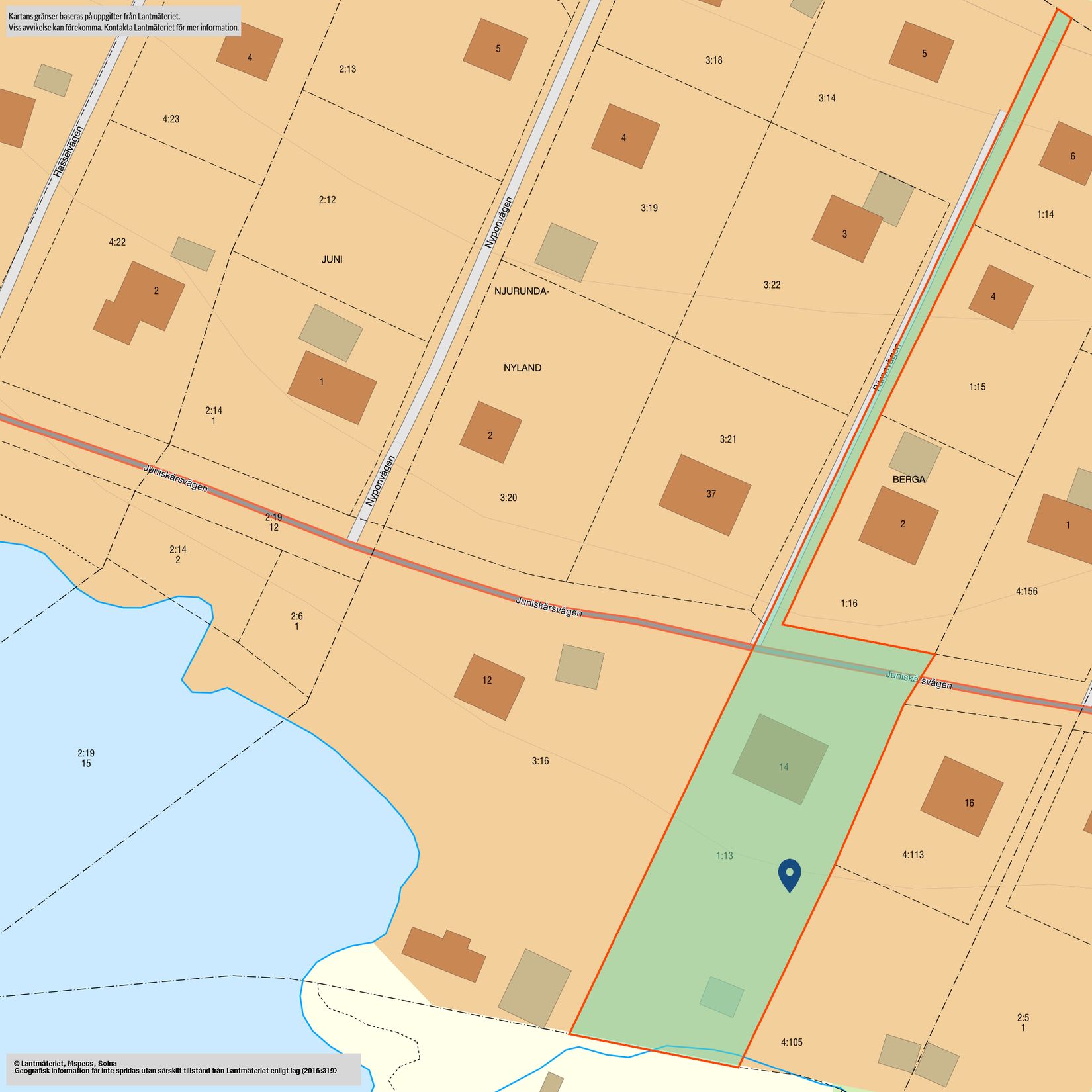 Villa, Juniskärsvägen 14, Kvissleby, Sundsvall