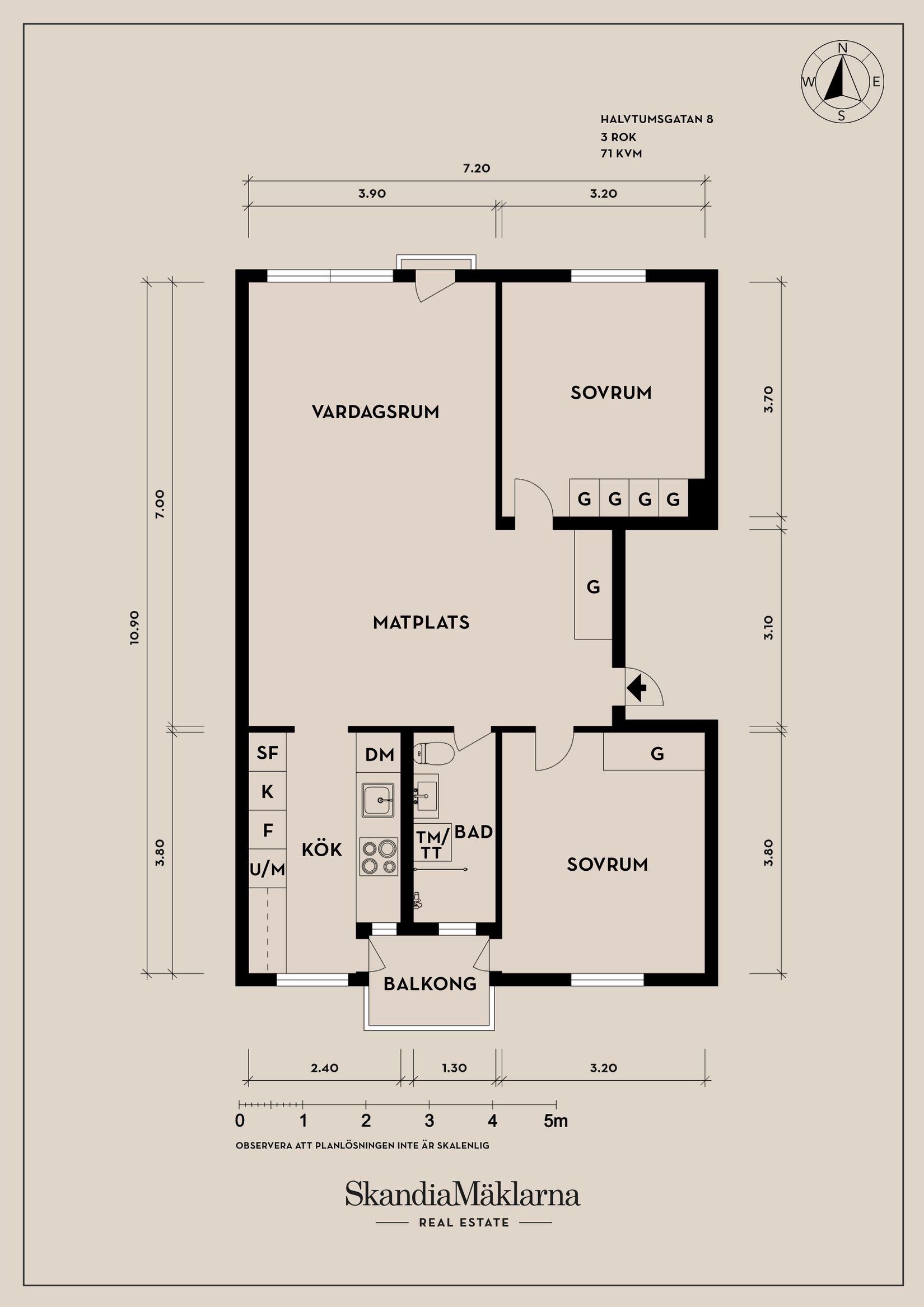 Bostadsrätt, Halvtumsgatan 8, Flatås, Göteborg