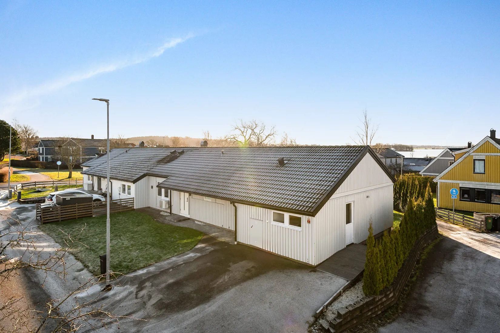 Villa, Radhus, Fågelsångsvägen 14, Tegelviken, Motala