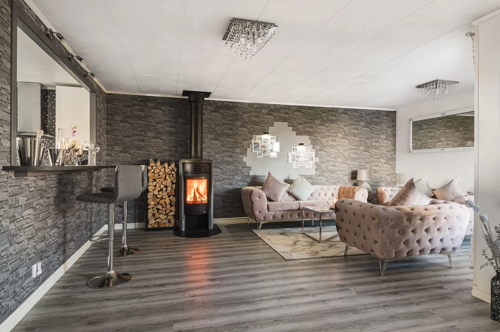 Villa, Radhus, Fågelsångsvägen 14, Tegelviken, Motala