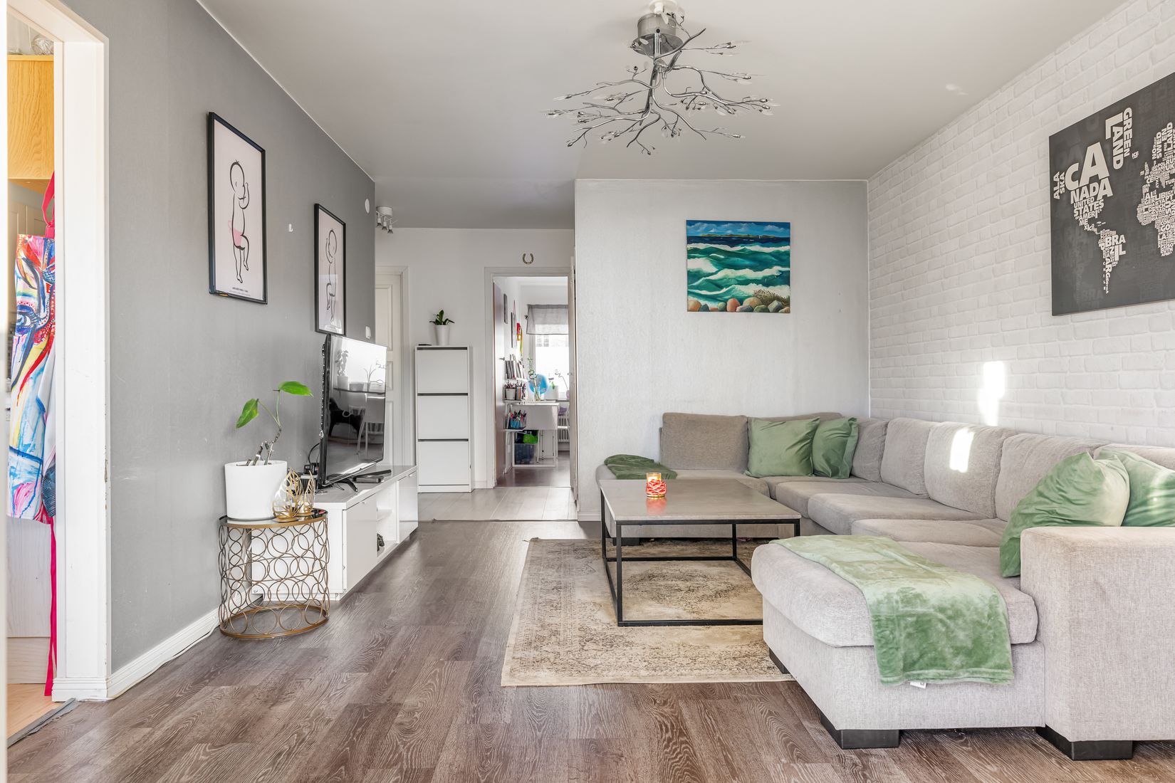 Bostadsrätt, Vengatan 1B, Väster, Landskrona