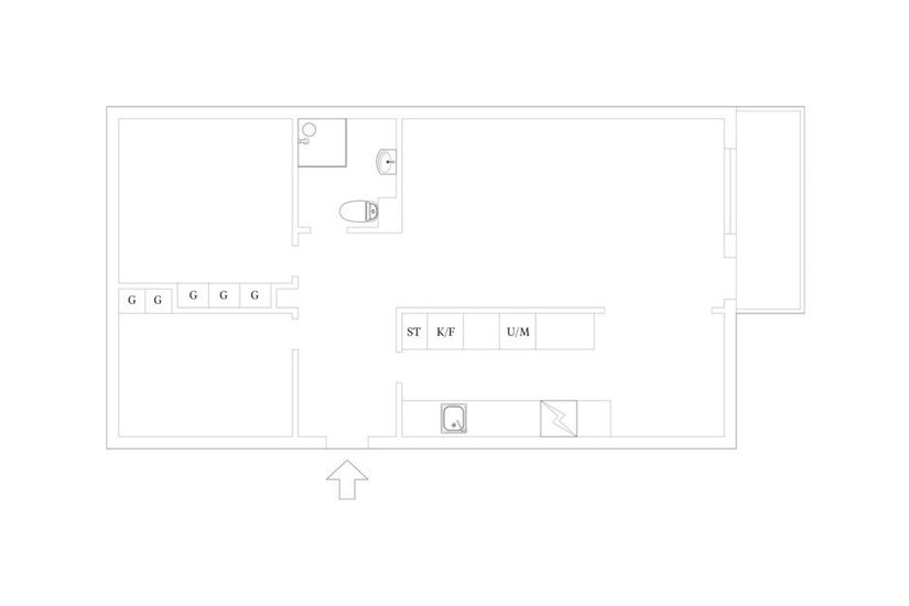 Bostadsrätt, Vengatan 1B, Väster, Landskrona