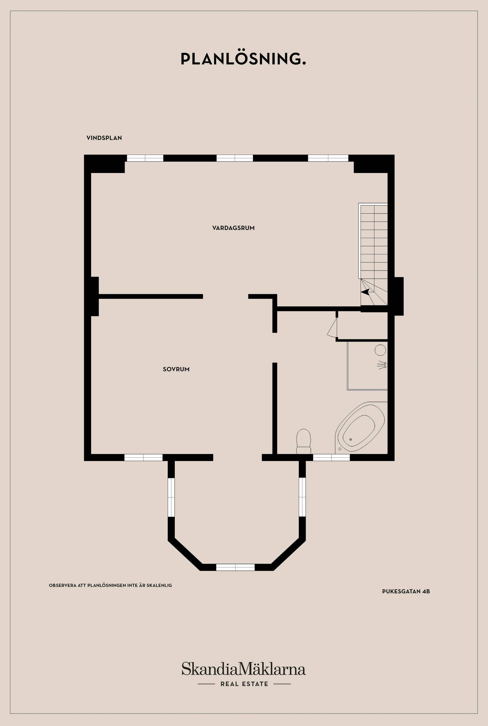 Villa, Pukesgatan 4B, Björkholmen, Karlskrona