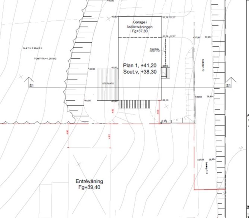 Tomt, Kästavägen 28, Glömsta, Huddinge