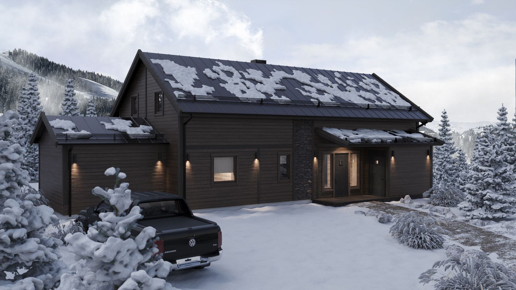 Tomt, Vemdalsskalet Jaktstigen, 	Vemdalsskalet, Härjedalen